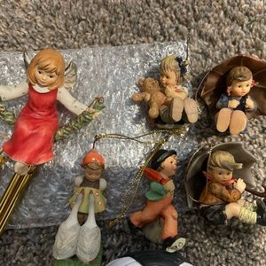 Lot of 6 Hummel/Goebel ornaments